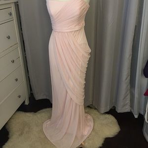 David’s Bridal Bridesmaid Dress. Color petal!